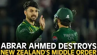 Unplayable Spin | Abrar Ahmed&rsquo;s Key Strikes Rattle New Zealand | 2nd T20I, 2024 | M3L1K