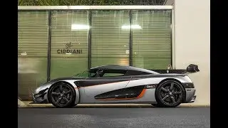 Koenigsegg One:1 driving in Monaco !