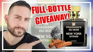 ONE OF MY FAVORITE FRAGRANCES! | FRAGRANCE DU BOIS NEW YORK INTENSE REVIEW + FULL BOTTLE GIVEAWAY!
