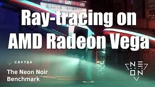Neon Noir Raytracing Benchmark tested on iGPU Radeon Vega 11