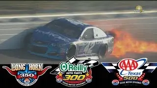2017 NASCAR Highlights - JAG Metals 350 - O'Reilly's 300 - AAA 500 - 11/3 - 11/5/2017