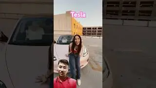 Colour Changing Car Tesla #car #tesla