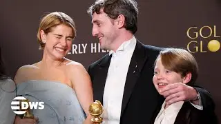 &lsquo;Hamnet&rsquo; Wins Best Motion Picture: Jessie Buckley, Paul Mescal & Jacobi Celebrate | AA1Z