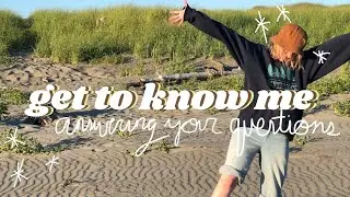 answering questions about me! Q&A