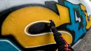 GRAFFITI WEEKEND. ГРАФФИТИ ВАЛИКАМИ. RAW PROCESS