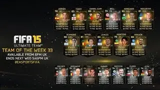 Fifa 15 TOTW 33 Ft. IF Lavezzi, IF Hernanes, SIF Higuain, IF Montero & More!