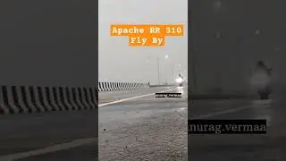 Apache RR 310 topspeed Fly By 🏍️💨 #apacherr310 #motovlog #viralvideo #ktm #kawasakininja #flyby