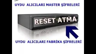 Uydu alıcıları master şifreleri,fabrika şifreleri