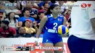 ALYSSA VALDEZ 3 aces in a row (goodluck kiss)