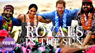 Royals in the Sun: The Duke and Duchess of Sussex Meet Surfers on Bondi Beach!