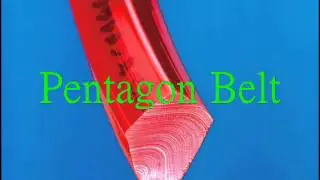 Pentagon/Ridgetop/Pentatop/Top Ridge/Ridge/Pentagonal Belt,Urethane Transmission Belt factory