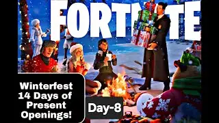 Fortnite Winterfest Present: Day-8 #fortnitewinterfest #fortniteclips #kidneycarrie