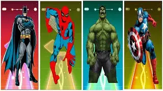 “Spider-Man, Hulk & Friends Play Tiles Hop (Crazy Combo Edition)”