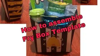 How To: Assemble The Fry Box Template