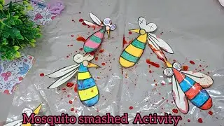Mosquito smashed  Activity / Malaria Day  Activity / Mosquito smashed