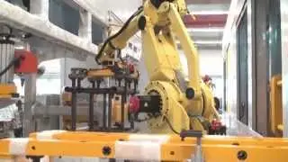 Construction crane manufacturing fully automated line