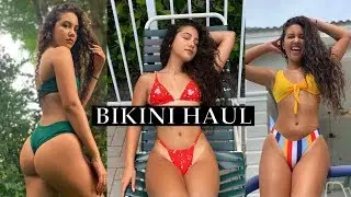 BIKINI TRY-ON HAUL *all under 13 dollars* | solange diaz