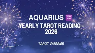 Годовой расклад Таро на 2026 год для Водолея ♒️ | Прогноз на любовь, карьеру и судьбу ✨✨