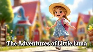 The Adventures of Little Luna: A Heartwarming Story About Dreams and Teamwork | English with Marian
