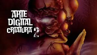 ARTE DIGITAL CRIATURA 2 V&iacute;deo completo #characterdesign #creaturedesign #drawing