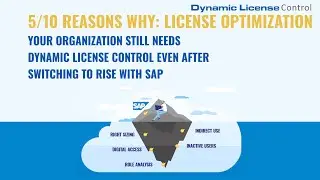 5/10 reasons why DLC: License Optimization