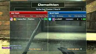 Sniper match - rz::nOob!!! vs. Sniping Movie - Calling me hacker