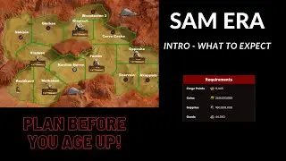 Forge of Empires  Space Age Mars Intro SAM Era What to Expect - Goods Mars Ore and Mars Settlement