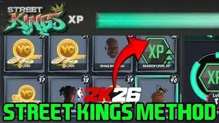 HOW TO GET STREET KINGS XP FAST IN NBA 2K26!