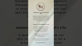 Characteristics of Zerubbabel #holyspirit #zerubbabel #godlyencouragement