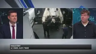 Visszatért az űrből Kapu Tibor