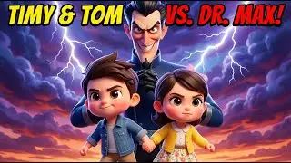 Timy & Tom — Rise Against Dr. Max | Brave Kids Save the City | 3D Animated Moral Story