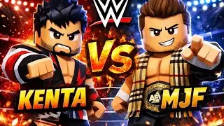 Kenta vs mjf for the Europe championship NXT :Roblox 