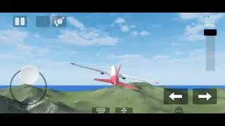 Testing Plane crash flight simulator