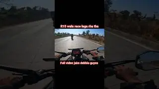 Duke ne R15 wale ko peeche kr diya #duke250 #duke #ktm #racing #hyper #rider #hyperride #ktmracing
