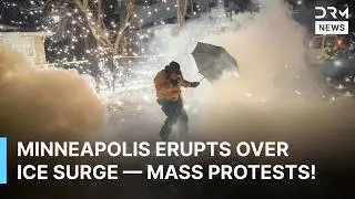 MASSIVE Tear Gas Fired as Federal Agents Clash With Protesters | Chaos in Minneapolis | AC1Z