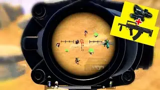 KARAKIN Map | GROZA + 4X Scope | SOLO vs SQUADS | DETHAL PUBG Mobile