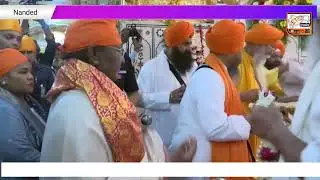 President of India visit in huzoor Sahib Gurudwara Nanded | Draupadi murmu