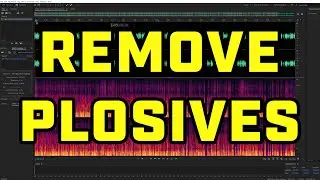 How to EASILY Remove Plosives from Audio in Adobe Audition 2020
