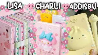 Choose either Lisa👈 OR Charli👆 OR Addison👉 (Stationary Edition🖊🎒📕 ) || Subscribe ||
