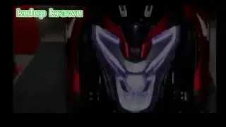 honda 250 cc cx 01 concept.desain sangat keren dengan lampu dan knalpot futuristik