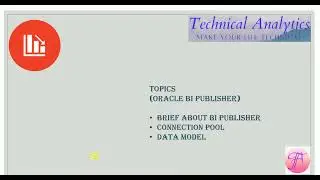 Oracle BI Publisher Report - Session 1