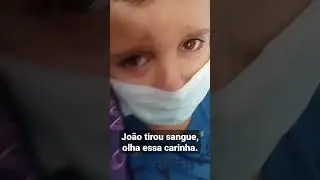 tirou sangue #exame #sa&uacute;de #virose #tabemgaming #carinha #familia #explorar #viral #fy