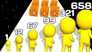 NOOB vs PRO vs HACKER - Push Harder Level Up Push Max Level Gameplay