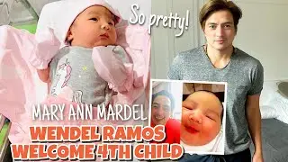 Wendel Ramos welcome 4th Child Mardell 😍 Bunso nila ni Kukai ang pretty!