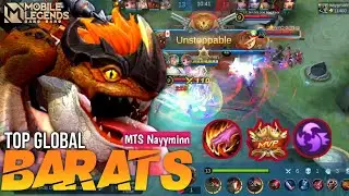 Top Global BARATS ‼️Hypercary with retribution|Fast Kill & Perfect Rotation by MTS Nayyminn - MLBB