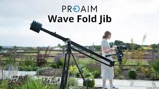 Proaim 7,2-футовый стреловой манипулятор Wave Fold Camera Jib