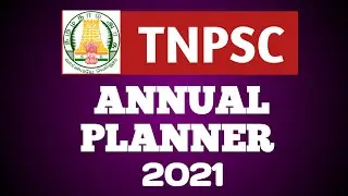 TNPSC ANNUAL PLANNER 2021