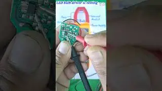 LED bulb driver ic testing#driver #ic#testing#leddriver#virolshort #repairing#testing#driverictest