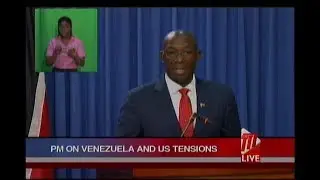 PM: The Caribbean Region Remains A Zone Of Peace