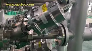 Gemu angle valve for 5 minutes quick mold change EPS shape molding machine